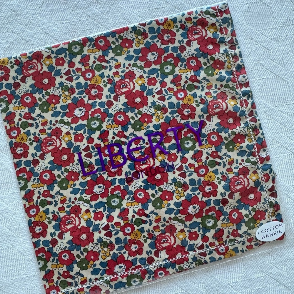 Liberty of London Floral Garden Handkerchief Hankie